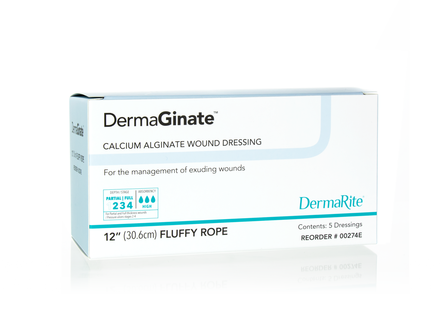 Dermaginate Fluffy Rope 12" 5/ Box