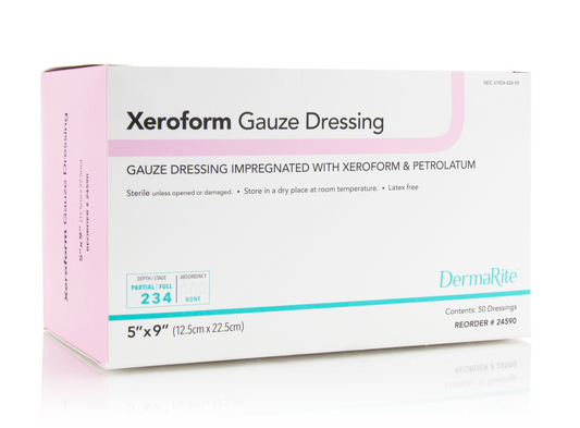 Xeroform 5" x 9" 50 per Box